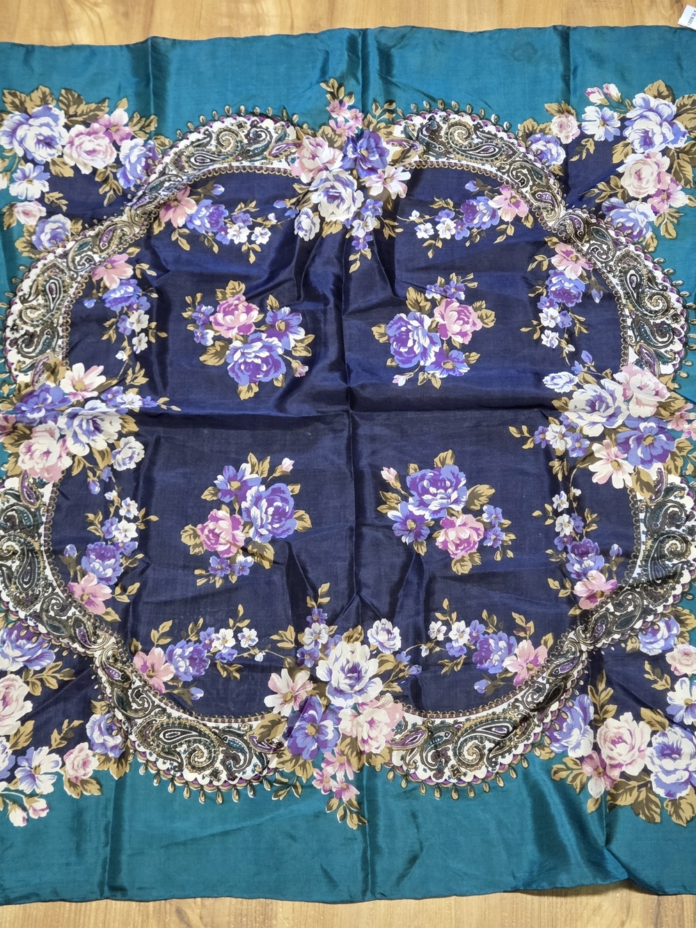 Hand Rolled 100% Silk Scarf